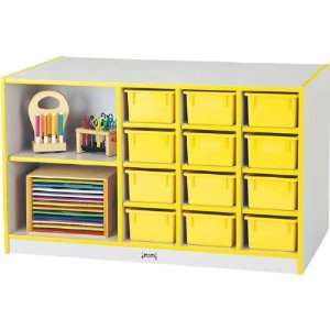    Craft 0440JC, Kids Open Storage Cabinet, 12 Cubbies