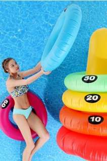 Giant Ring Toss Pool Game