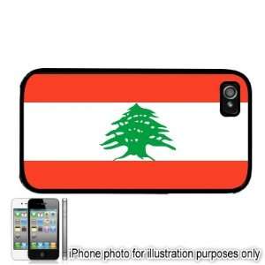  Lebanon Lebanese Republic Flag Apple iPhone 4 4S Case 