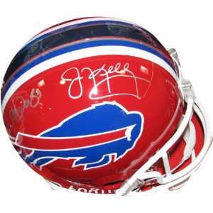 Jim Kelly and Andre Reed Buffalo Bills Dual Signed Full Size Football 