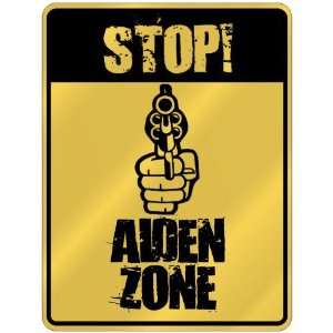 New  Stop  Aiden Zone  Parking Sign Name  Kitchen 