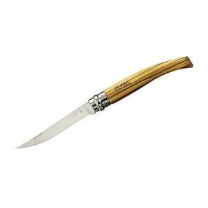   Opinel slim line, size 10, stainless, olive wood Patio, Lawn & Garden