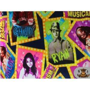  HIGH SCHOOL MUSICAL CAST Fabric sold by the yard 