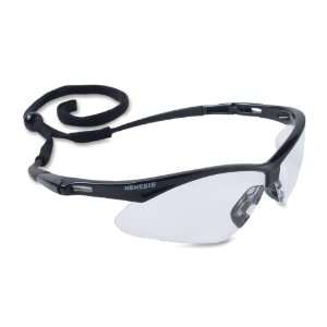  R3 Safety Safety Nemesis Specs,Black Frame/Clear Lens 