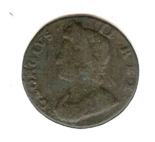 British Coin, George II, 1734  