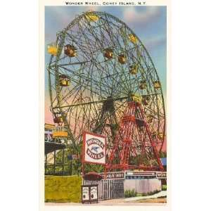  Wonder Wheel, Coney Island, New York , 3x4