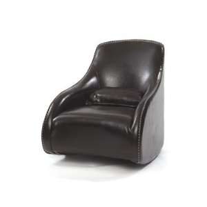   Contemporary Style Leather Chair Kensington Collection