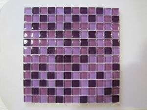 FINE GLASS Mosaic Tile on Mesh  