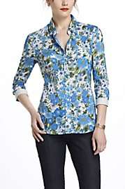 Hanalei Buttondown, Floral