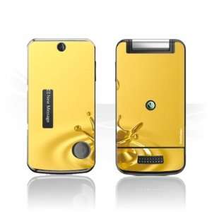   Skins for Sony Ericsson T707   Gold Crown Design Folie Electronics