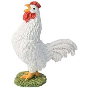  Bullyland Farmland White Rooster Toys & Games