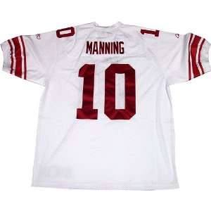   Eli Manning Reebok Authentic White Giants Jersey