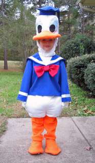   Boutique Donald Duck Costume toddler child 3 4 5 Disney Halloween ABSD