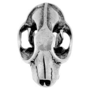  Safe Pewter Cave Bear Skull Charm Jewelry