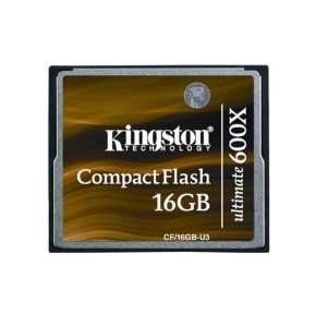   16GB 600x Ultimate 3 Compact Flash Card CF/16GB U3 Electronics