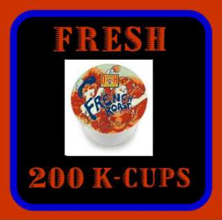200 Keurig K CUPS Coffee People Donut Shop & more K CUP  
