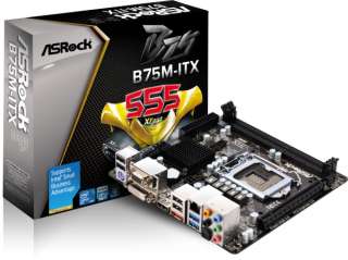 Asrock b75 B75M ITX mini itx motherboard lga1155  