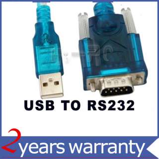 USB 2.0 TO RS232 SERIAL DB9 9 PIN CABLE ADAPTER GPS PDA  