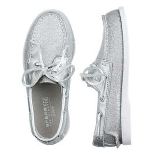 Girls Sperry Top Sider® Authentic Original glitter boat shoes 