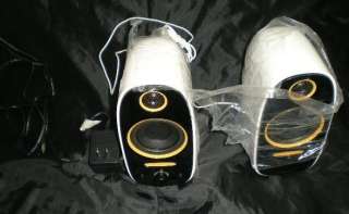 Philips SPA7210 Multimedia 2.0 speaker 40W power Bass Black White 