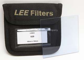 LEE 100mm x 100mm 82B Color Conversion Resin Filter 0841606015544 