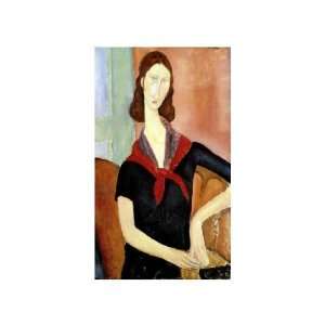 Amedeo Modigliani   Young Woman (au Foulard) Giclee 