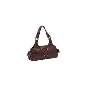  Solid Leather Burgundy Purse 