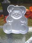 Wilton Teddy bear cake pan 1982 birthday baby shower