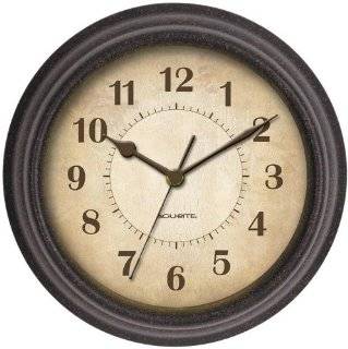 ACU RITE 46037 8 inch Plastic Wall Clock