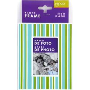   Snap 07Fm913M 2 by 3 Fun Striped Metal Mini Frame