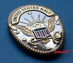PIN MEASURES APPROXIMATELY 1 INCH IN HEIGHT WITH MILITARY CLUTCH BACK.