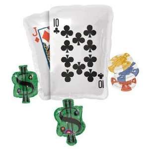  Poker Party Cluster Super   Gambling Party Theme Toys 