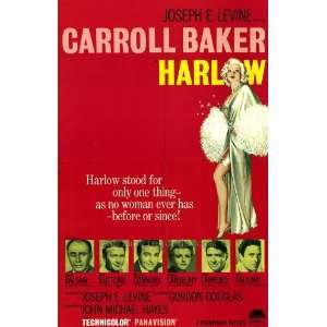 Harlow Movie Poster (27 x 40 Inches   69cm x 102cm) (1965)  