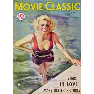 Jean Harlow Movie Poster (27 x 40 Inches   69cm x 102cm) (1935) Movie 