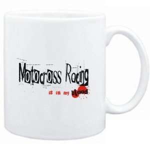   White  Motocross Racing IS IN MY BLOOD  Sports