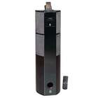   THEATER TOWER W/ IPOD & IPHONE DOCKING STATION   PIANO WOOD FINISH