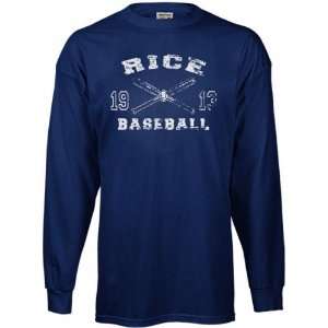  Rice Owls Legacy Baseball Long Sleeve T Shirt Sports 