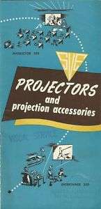 SVE Projectors Catalog Filmstrips Vintage  
