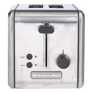 KitchenAid KMTT200SS 2 Slice Metal Toaster, Brushed Stainless Steel at 