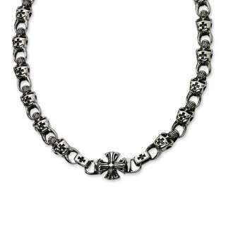 Stainless Steel Skull Necklace  