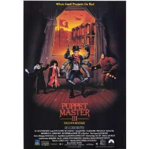 Puppet Master 3 Toulons Revenge   Movie Poster   27 x 40