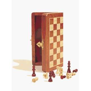    Sunnywood 3335   7 Inch Wooden Magnetic Chess Set Toys & Games