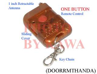 Remote Control ONE Button for Garage Door Opener NEW  