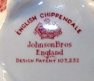 Johnson Brothers ENGLISH CHIPPENDALE PINK Creamer A+  