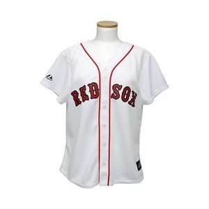  Boston Red Sox Womens Replica Jersey by Majestic Athletic 