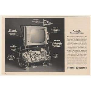   TV Portable Rumpus Room Print Ad (Memorabilia) (48908)