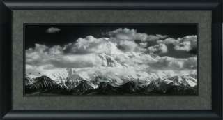 Mount McKinley Range Ansel Adams Framed Print  