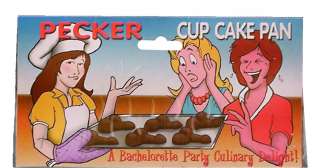   bachelorette bachlor novelty cupcake pan makes a humorous gag gifts
