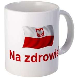  Polish Na zdrowie Polish Mug by  Kitchen 