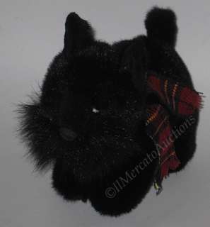 RUSS SHADOW Plush Scottish Terrier Dog Black 4810 Stuffed Animal Toy 